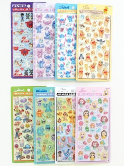 ネコポス対応】ボンボンドロップシール モンスターズ・インク