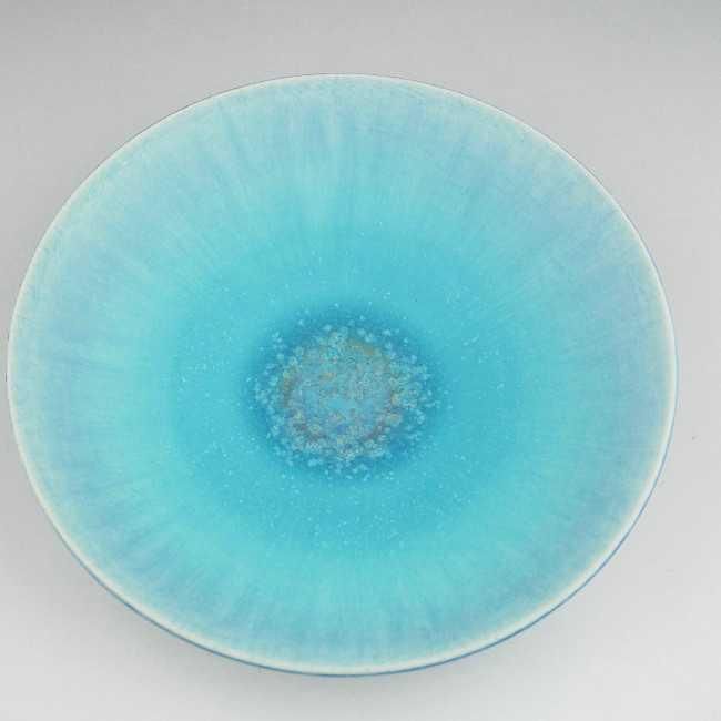 碧彩6寸皿 大日 - 京焼清水焼 松韻堂