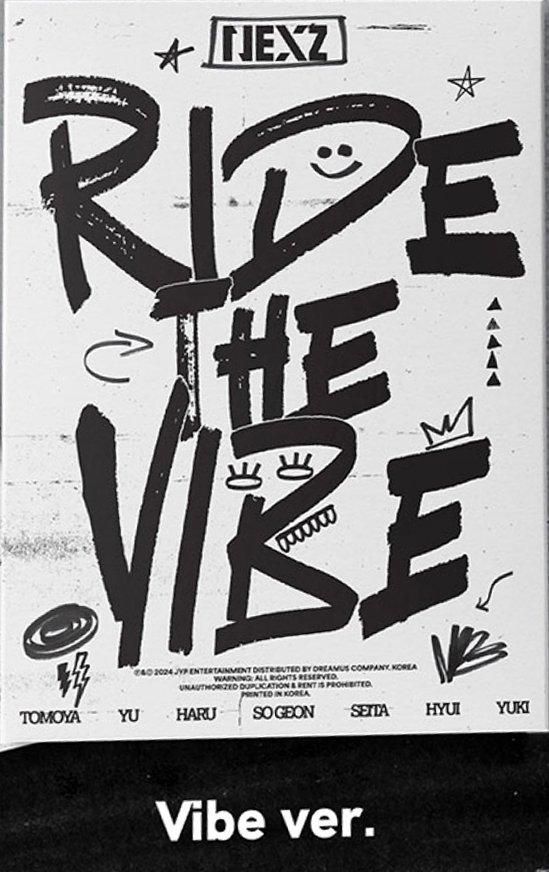 NEXZ - Ride the Vibe ( Ride ver. / Vibe ver. )(一般盤)(限定盤)
