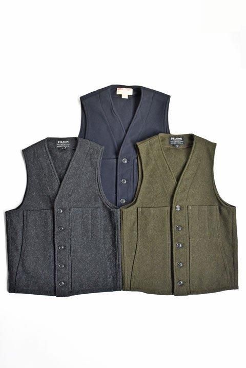 FILSON（フィルソン） MACKINAW WOOL VEST マッキノーウールベスト