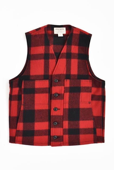 FILSON（フィルソン） MACKINAW WOOL VEST マッキノーウールベスト