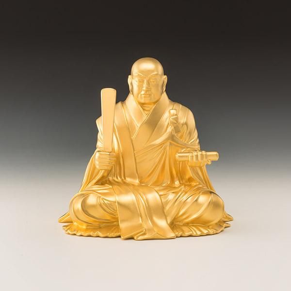 純金製 日蓮聖人 （大）- 三宝堂オンラインショップ