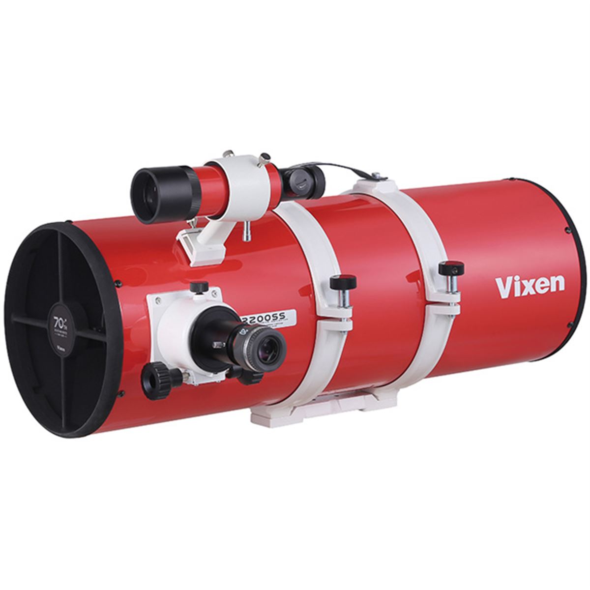 ビクセン70周年記念、シリアルNo.入り「R200SS鏡筒RED 70th