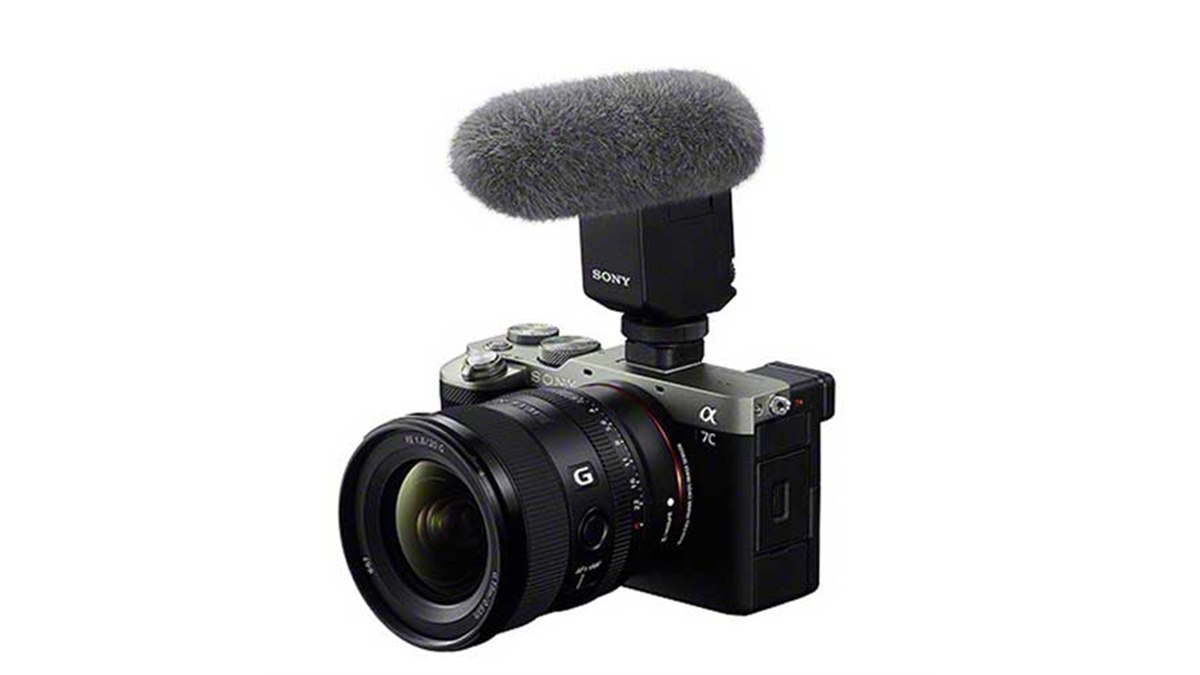 ソニー、3つの指向性を切り替えられるショットガンマイクロホン「ECM