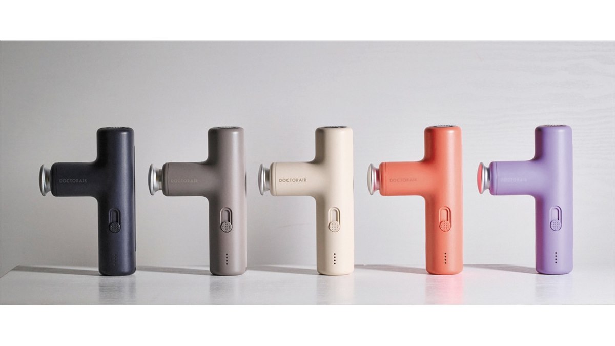 ドリームファクトリー、軽量×パワフルなボディケアツール「エクサガン