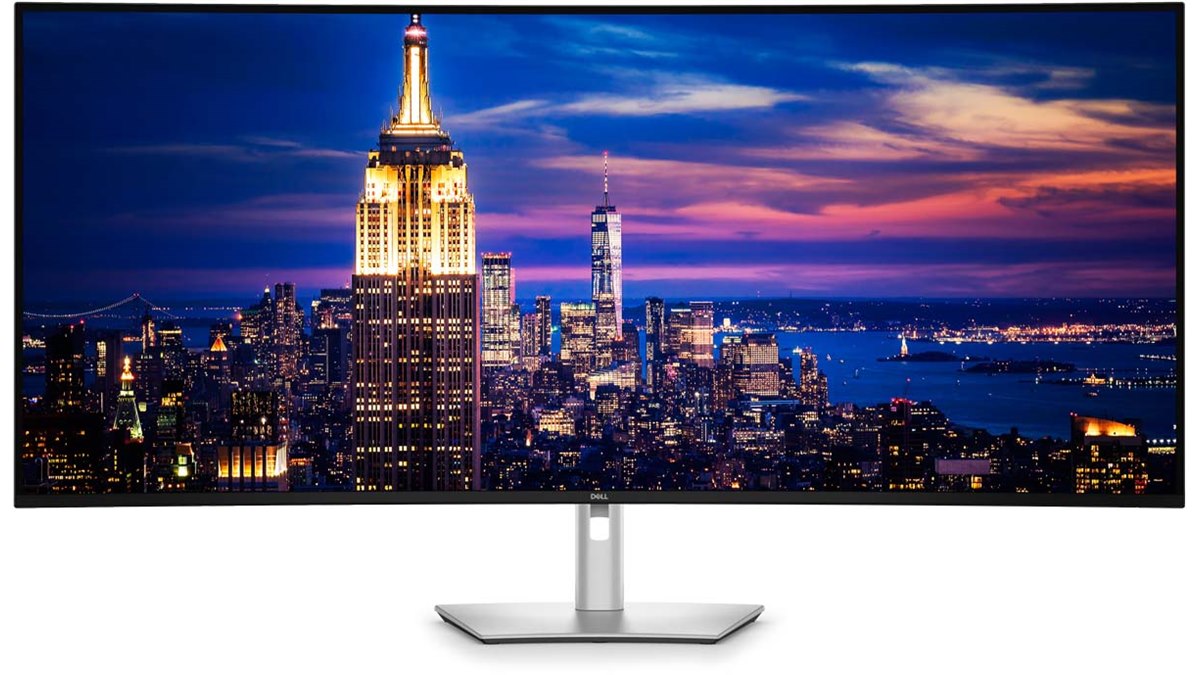 デル、IPS Blackパネルを採用した大画面52型6K曲面ディスプレイ