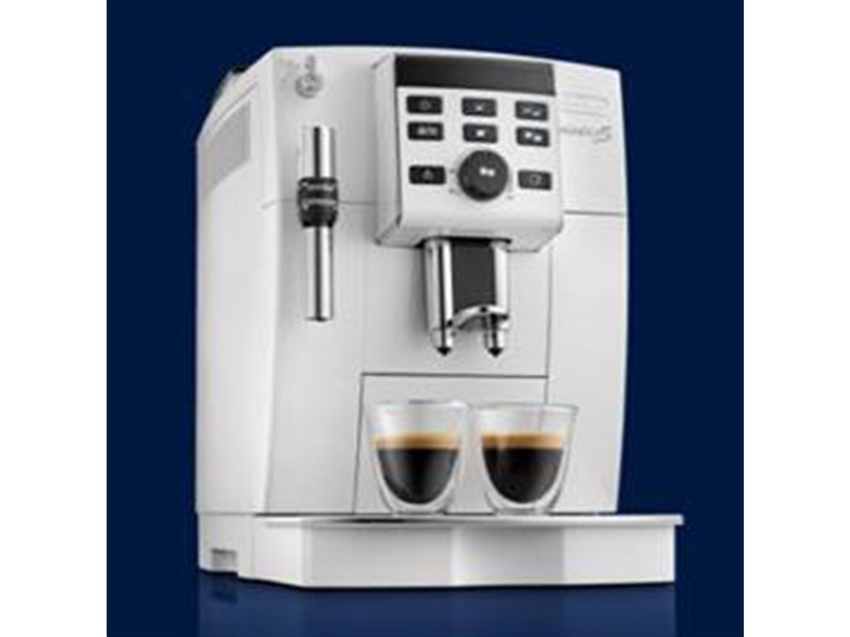 デロンギ、日本法人20周年記念の「マグニフィカ S」限定ホワイトモデル