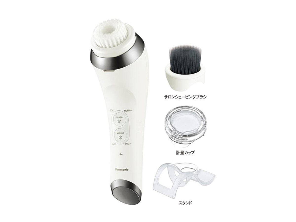 パナソニック、汚れをかき出してヒゲを立たせる濃密泡ブラシ「ES-MC31
