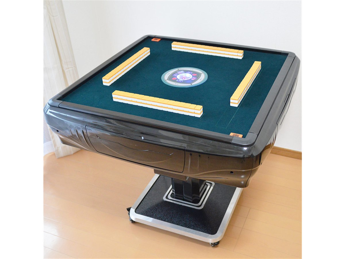 自宅で楽しめる、静音タイプの「折り畳み式全自動麻雀卓28mm牌」69,800