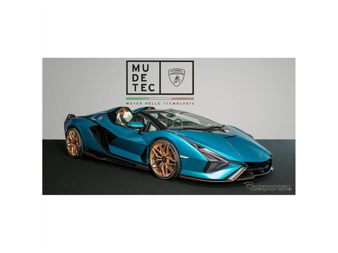 ランボルギーニの819馬力ハイブリッド、『シアン』にロードスター
