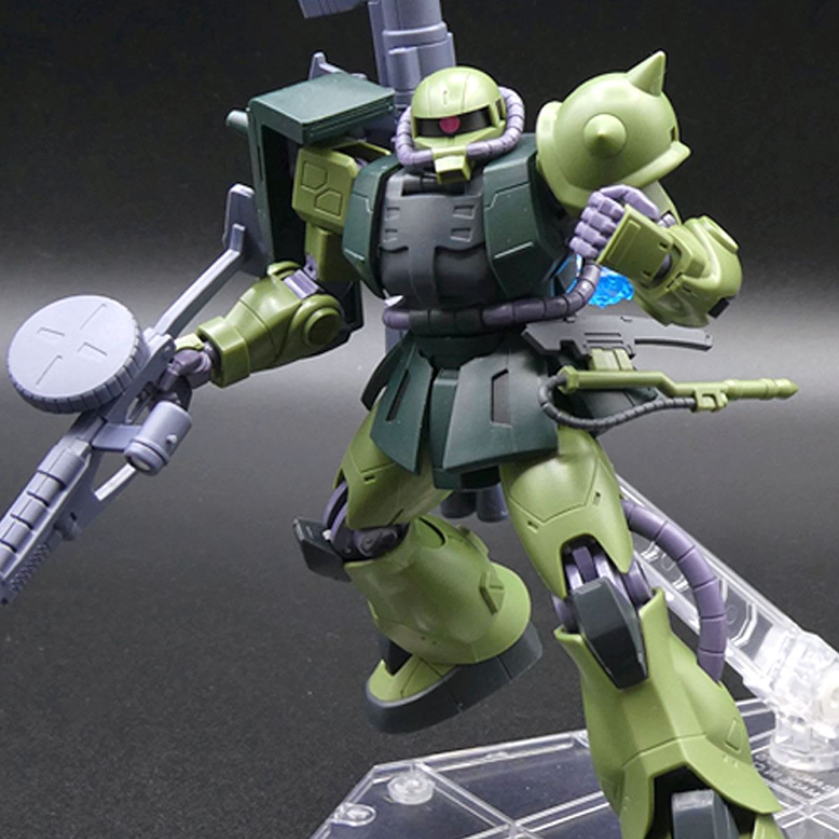 ザク好きなら欲しくなるクオリティ！「陸戦型ザクII JC型」がROBOT魂化