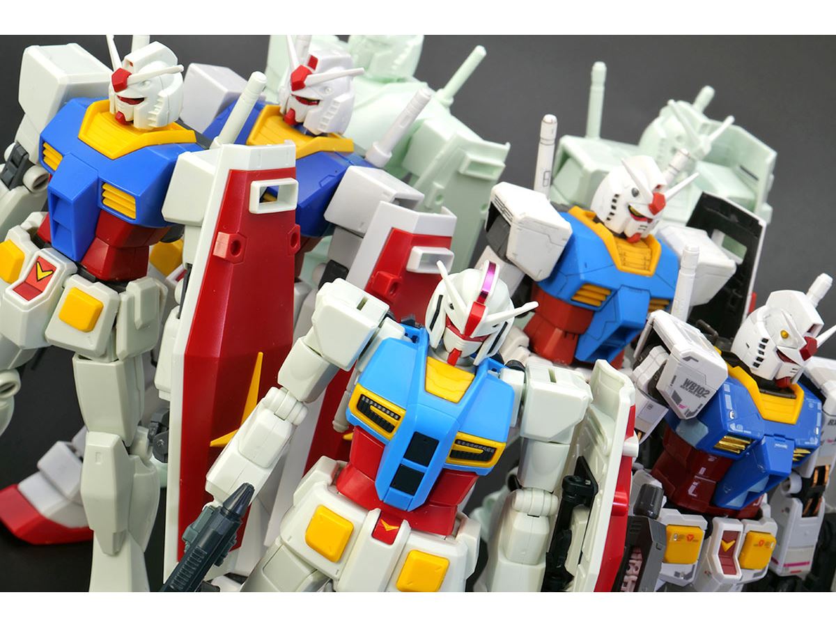 ガンダム40周年記念のHGガンプラ「G40」を、歴代の「RX-78-2」と徹底