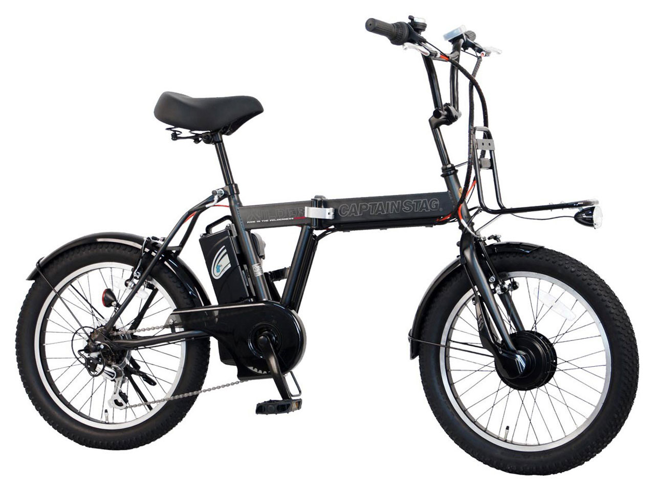 キャプテンスタッグ eワイルダー電動 FDB206 YG-1500 [マットブラック
