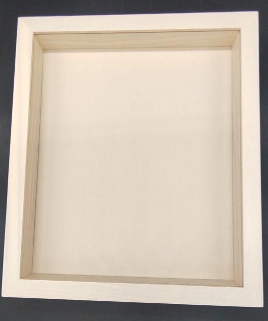 角箱 乳白 P10号 油彩額縁(p10) 530×410mm用 - 額縁 - 激安通販 | 額の