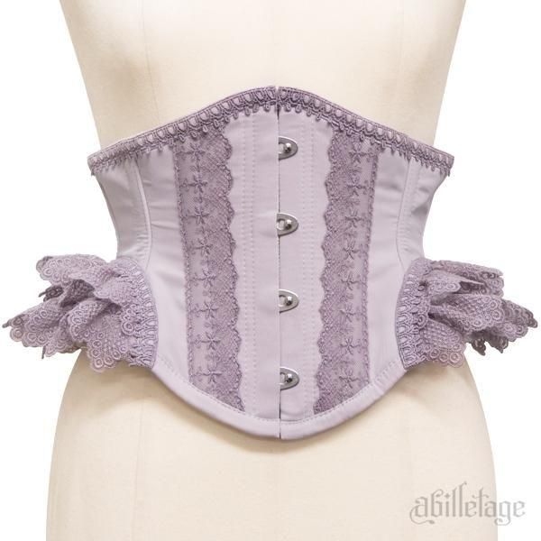 size3即納可能】ヴィクトリアンミニコルセット(ラベンダー) - 【公式