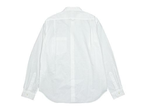 MHL. GARMENT DYE POPLIN SHIRTS 030WHITE 〔メンズ〕 MHL.通販