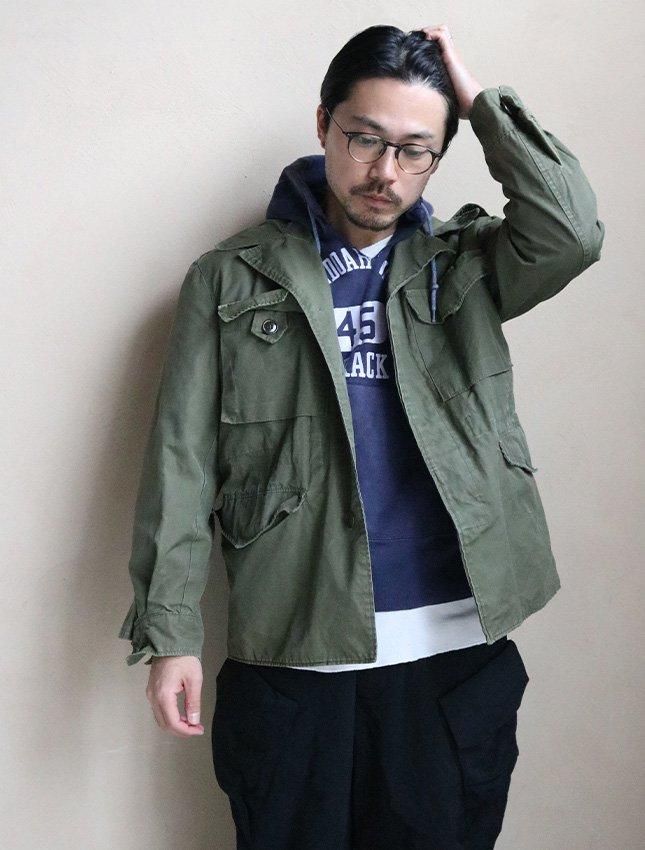 40s US ARMY M-43 FEILD JACKET MADE BY COTTON POPLIN | レアな