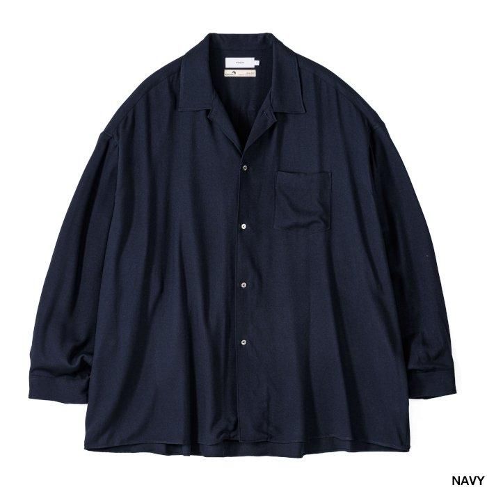 Graphpaper グラフペーパー SIDOGRAS Twill Viscose Oversized