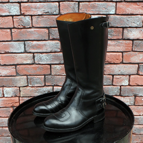 ゴールドトップ ブーツ uk9.5 28cm 27.5cm ロッカーズ バイカー カフェ
