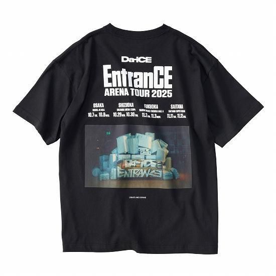Tシャツ【Da-iCE ARENA TOUR 2025 -EntranCE-】☆特典対象商品☆ - Da