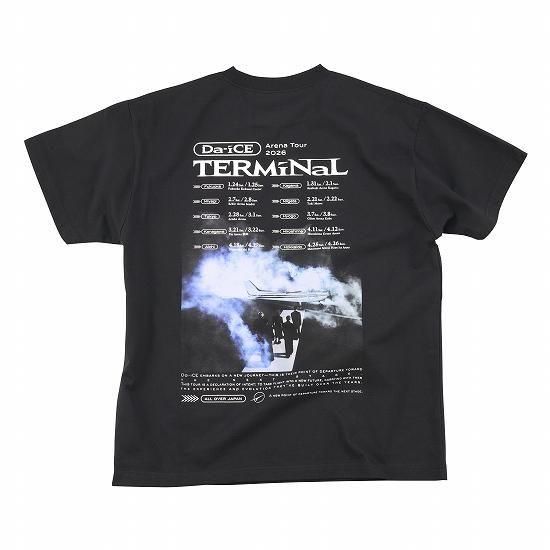 Tシャツ BLACK【Da-iCE ARENA TOUR 2026 -TERMiNaL-】◇特典対象商品