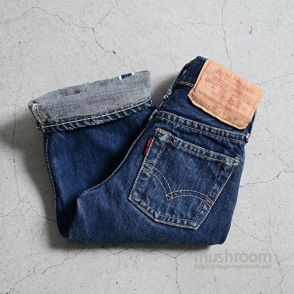 LEVI'S 503ZXX JEANS（AGE0/GOOD CONDITION） - 古着屋 ｜ mushroom