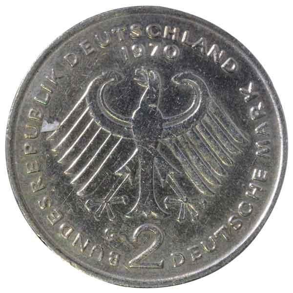 ドイツ連邦共和国20周年記念2マルク硬貨|ドイツ|コレクターズショップ