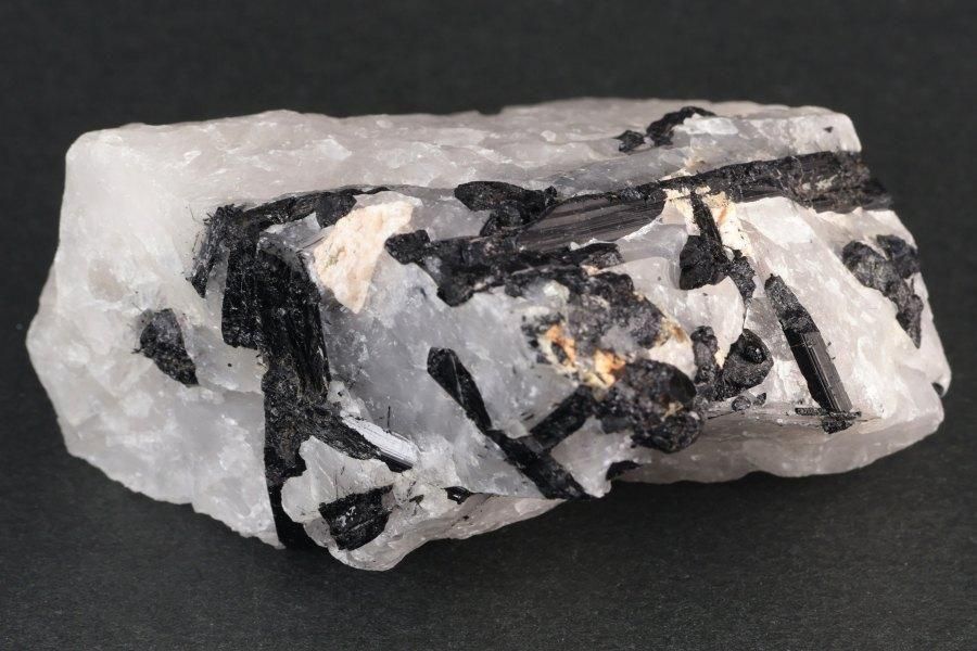 トルマリン イン クォーツ 原石 218g｜天然石 原石 通販キラリ石