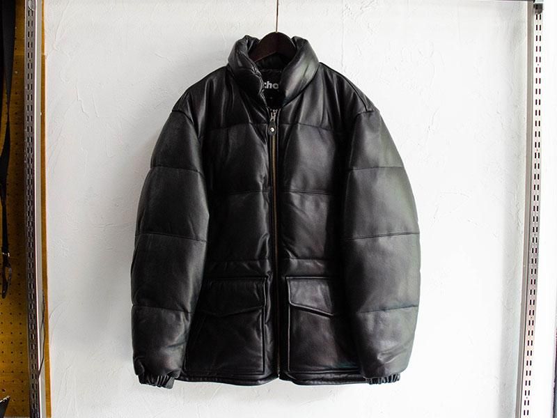SCHOTT ] レザー クラシック ダウン ジャケット / LEATHER CLASSIC