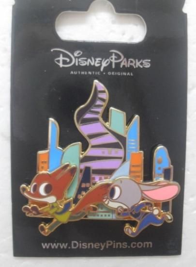 ズートピア ZOOTOPIA ジュディ・ホップス ニック・ワイルド ピン