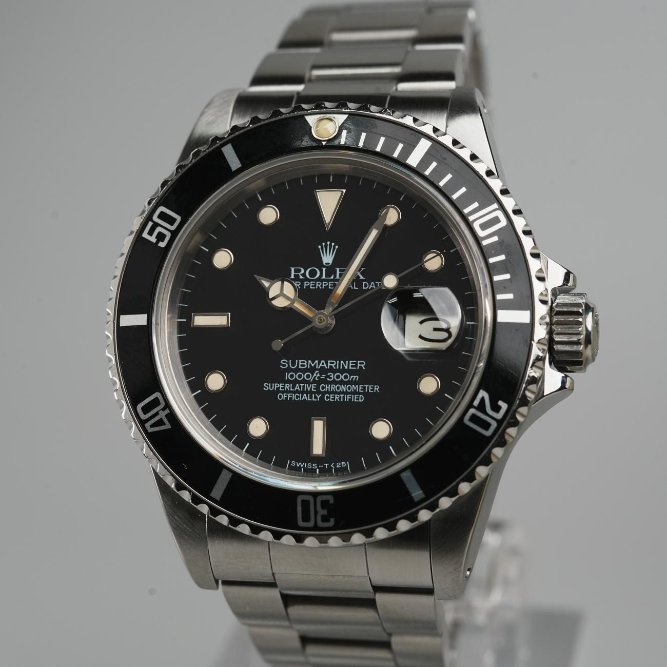 1984年 ロレックス サブマリーナー Ref.16800 トリチウム夜光