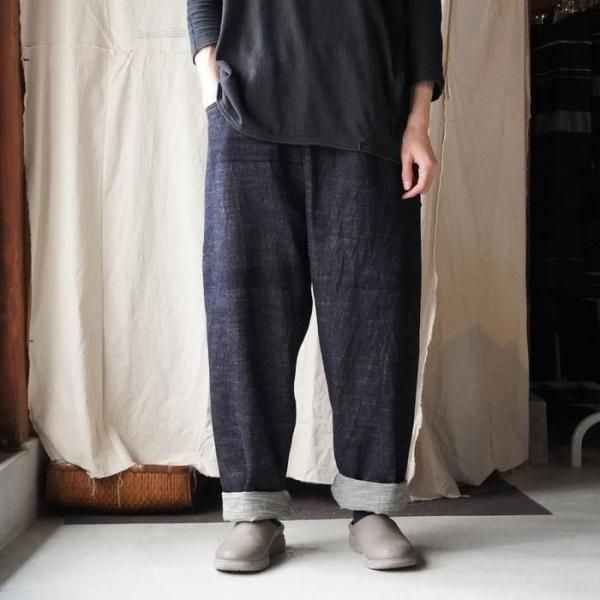 tamaki niime】deniime ルーズパンツ