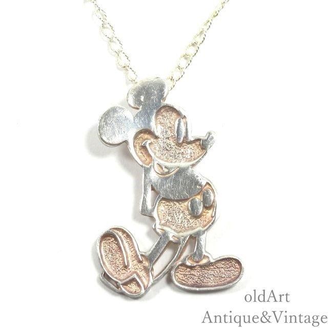 USA製ヴィンテージWalt Disneyミッキーマウススターリングシルバー製