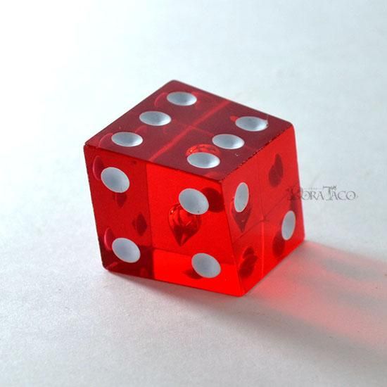 不均等6面サイコロ単品 - クトゥルフ神話TRPGサイコロのドラタコ