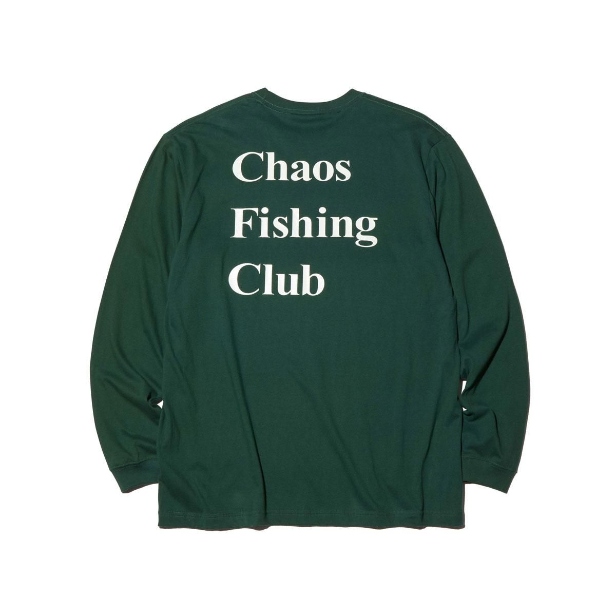 Chaos Fishing Club - LOGO L/S TEE - SHRED