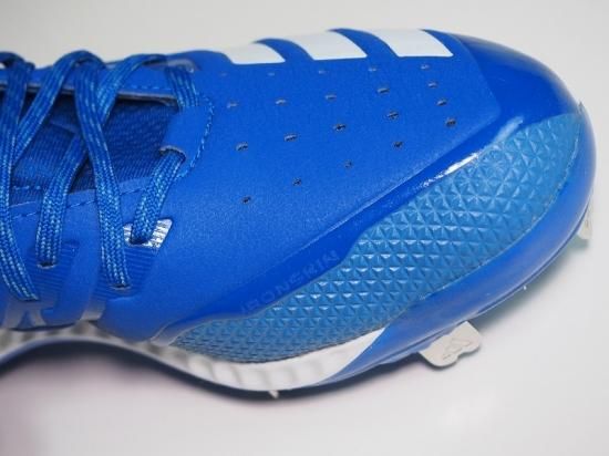 ○adidas アディダス Icon Bounce○野球スパイク 金具メタル○青