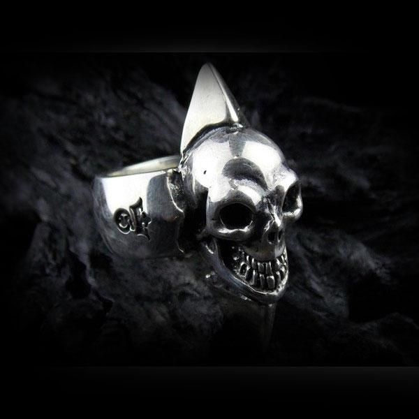 GABORATORY (ガボラトリー/ガボール) スカル w/スパイク リング