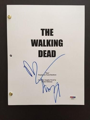 ウォーキング・デッド/ノーマン・リーダス直筆サイン入り撮影台本