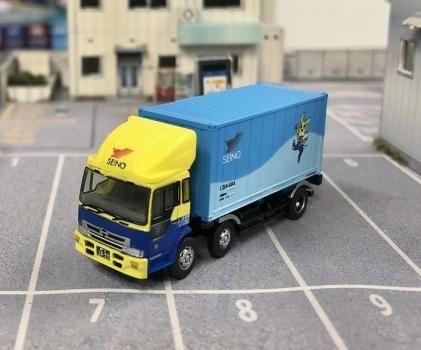 新品開封】 トラックコレクション 第12弾 西濃運輸 水色コンテナ