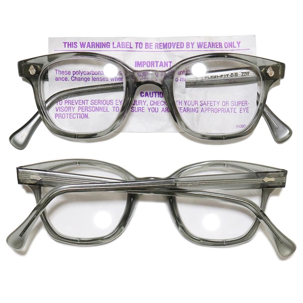 Deadstock】Vintage 1950's American Optical Safety Glasses Gray