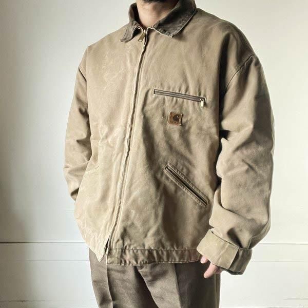 00s carhartt デトロイトジャケット | サンドストーン 3XL - 札幌
