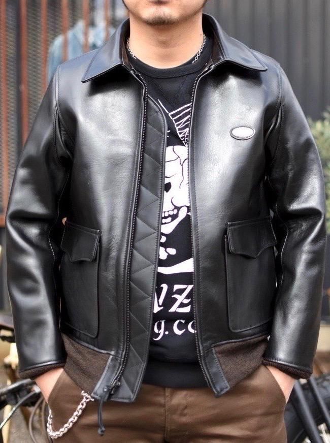 HWZN.MFG.CO. - WG-1 LEATHER JACKET(ANILIN HORSE) - CANVAS CLOTHING