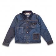 GZ-GJRG-0609 Jean Jacket -Raglan- エンボスデニムリーフ - 倉敷美観