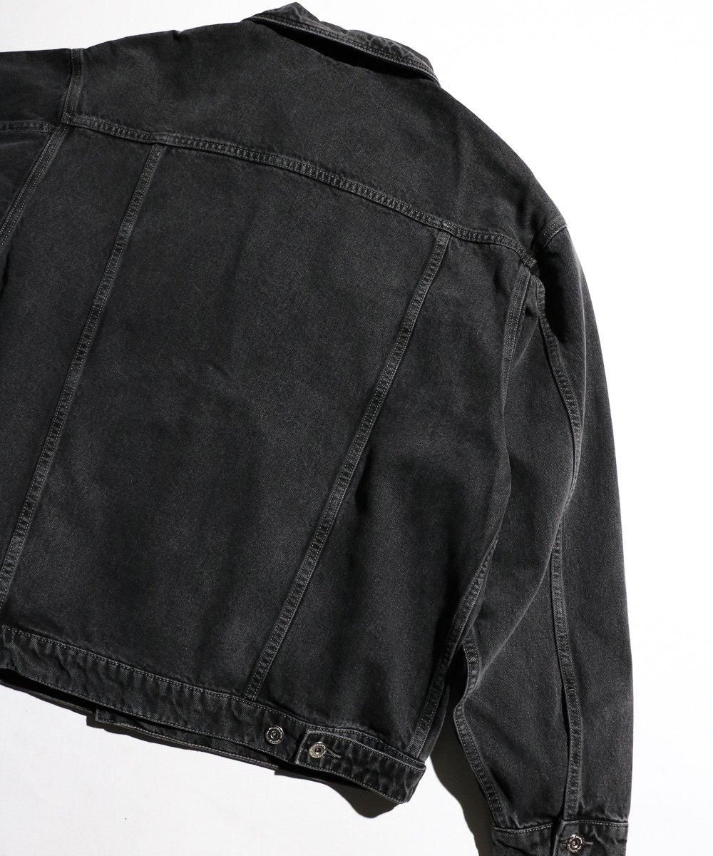 Polar Skate Co. / PATRIK JACKET DENIM SILVER BLACK