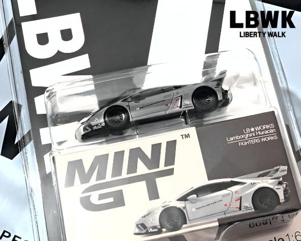 1/64スケール MINI GT「LB☆WORKS ランボルギーニ・ウラカンGT