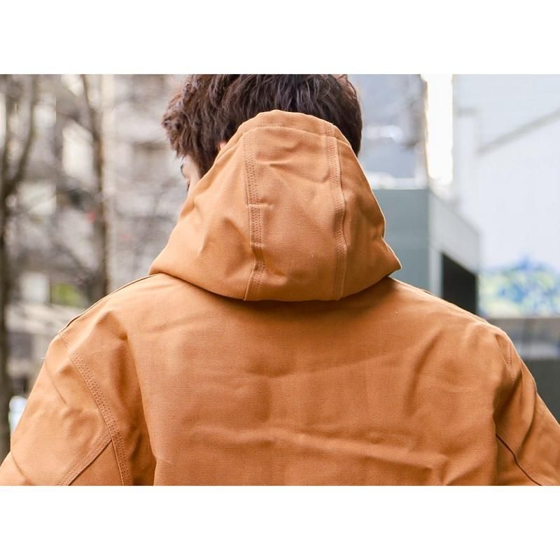 Carhartt LOOSE FIT FIRM DUCK INSULATED BROWN BLACK カーハート