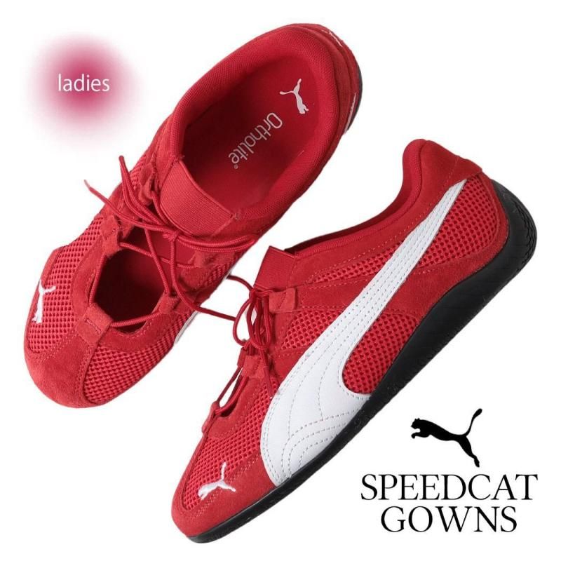 PUMA SPEEDCAT GO WNS RED WHITE プーマ スピードキャット ゴー