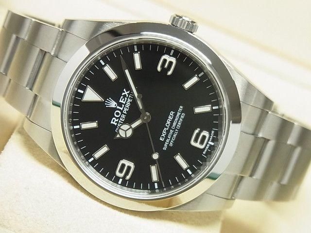 ロレックス エクスプローラーI 39MM 後期モデル 214270 - 腕時計専門店
