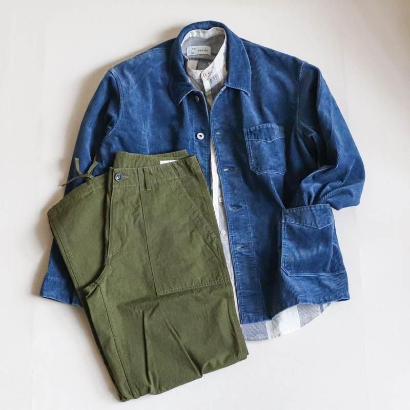 POST O'ALLS【ポストオーバーオールズ】POS-TRAVAIL2 Widewale Cords