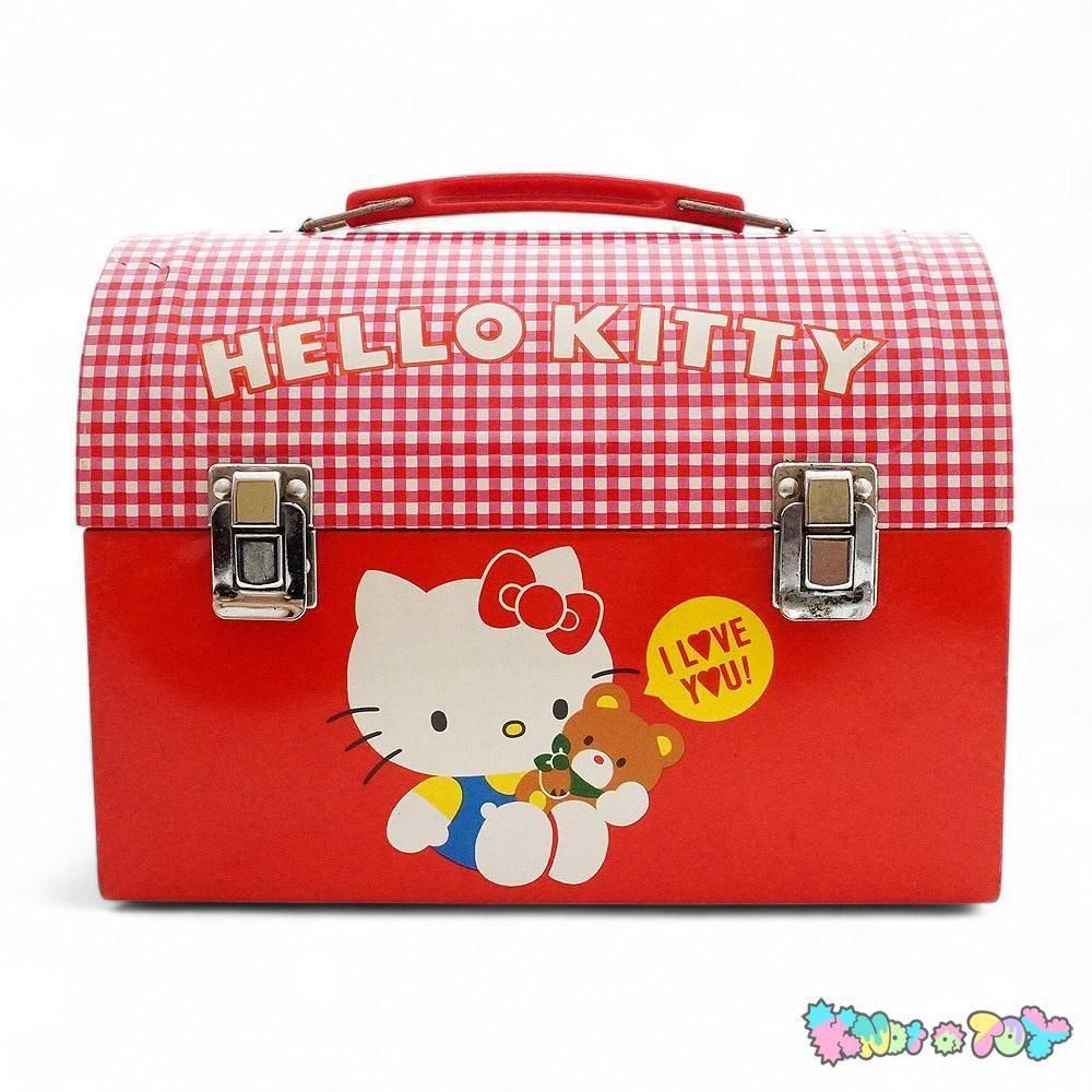 Hello Kitty/ハローキティ・Tin Bag/缶バッグ・Metal Lunch Box/メタル